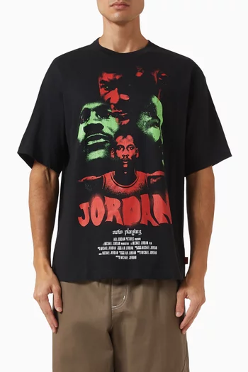 Graphic-print T-shirt in Jersey