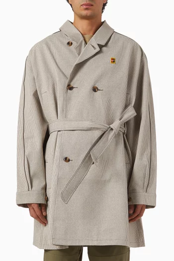 Club Rules Trench Coat