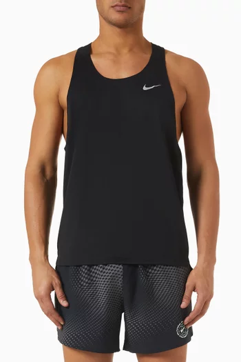 تي شيرت بلا أكمام للجري فاست بتقنية Dri-FIT قماش شبكي