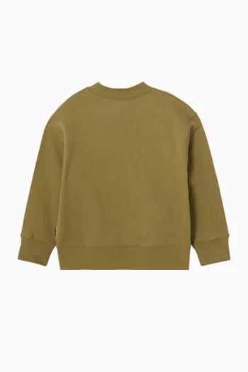 Teddy Graphic Sweatshirt in Cotton