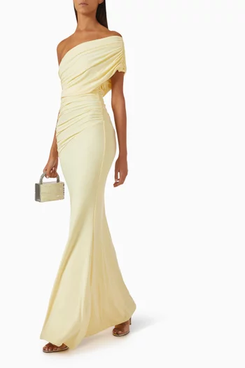 Mardi One-shoulder Dress in Jersey