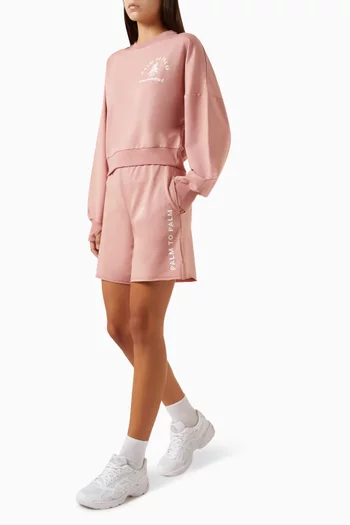 Bea Bermuda Shorts in Cotton-blend
