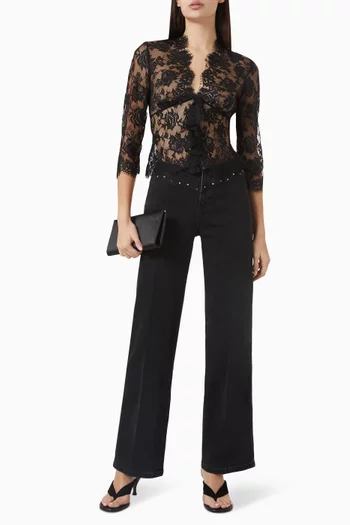 Rayla Straight-leg Jeans in Denim