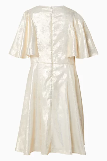 Flutter Sleeve Dress