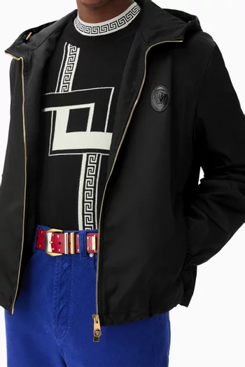 Blouson Jacket in Technical Twill