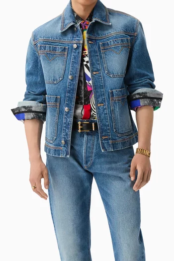 Straight-leg Jeans
