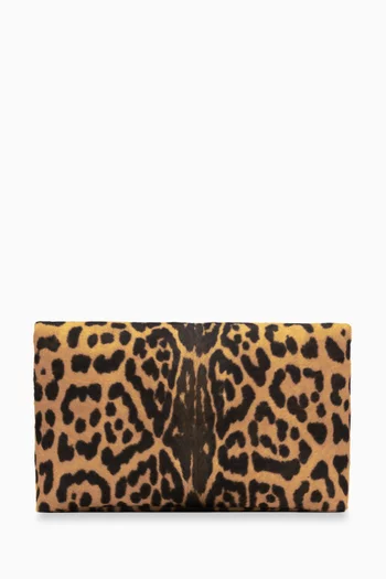 Cassandre Large Envelope Pouch in Pony Hair Leather