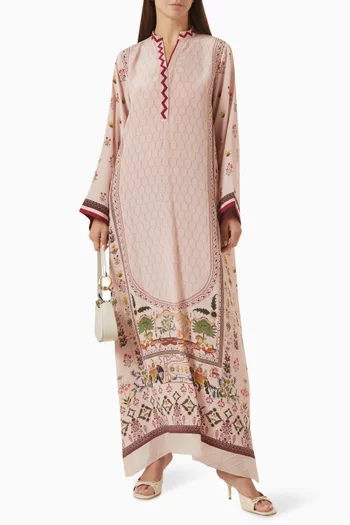 Siva Kaftan in Crepe