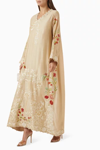 Vafa Kaftan Khaddi Silk