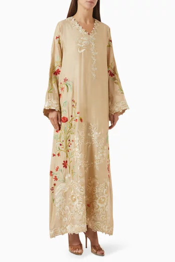 Vafa Kaftan Khaddi Silk