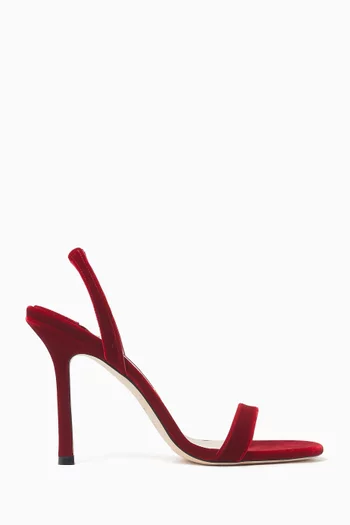 Jenn 100 Sandals in Velvet
