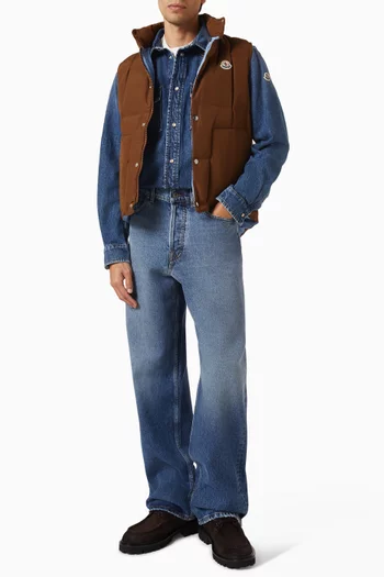 Straight-leg Jeans in Denim