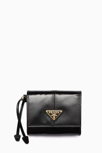 Small Wallet in Calfskin Leather