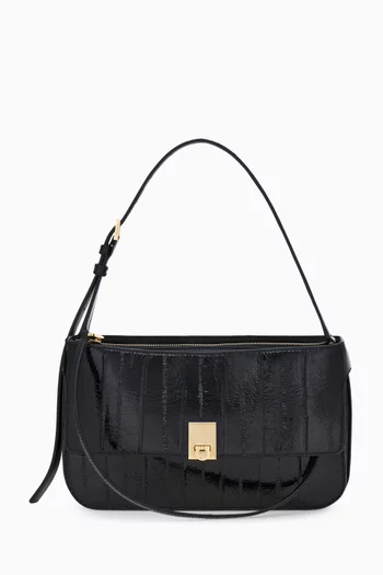 XS Cara Shoulder Bag in Eel Leather