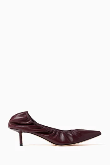Rhodes 50 Pumps in Leather