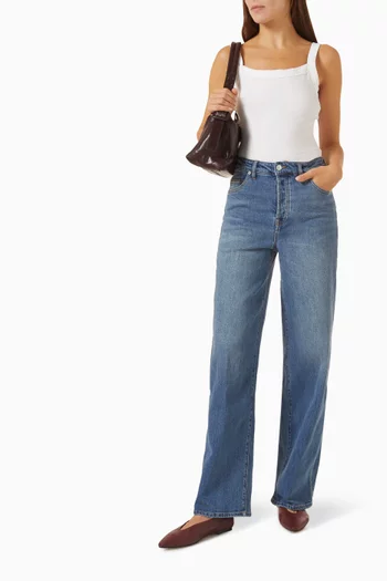 The Ringer Tank Top in Stretch Cotton