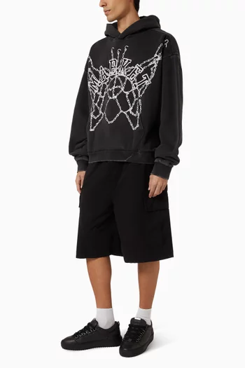 In The Net Hoodie in Cotton Fleece
