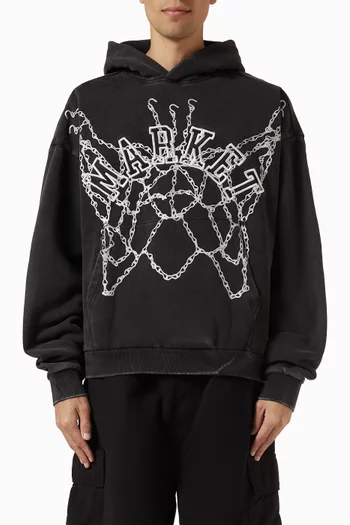 In The Net Hoodie in Cotton Fleece