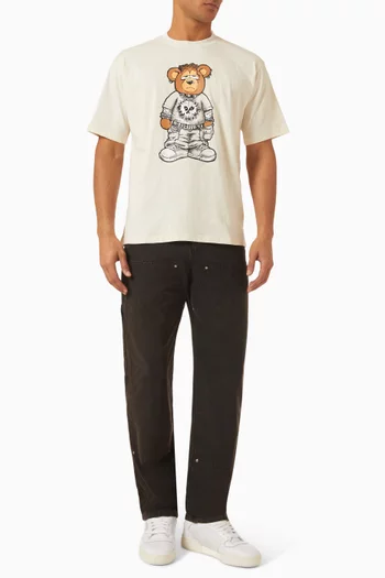 Smiley Core Double Knee Pants in Cotton Canvas