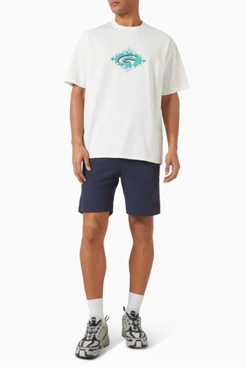 Flames T-shirt in Cotton