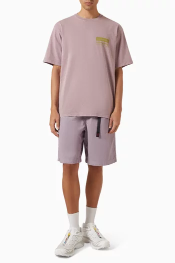 Gramicci Climbing Pigment-dyed T-shirt in Cotton