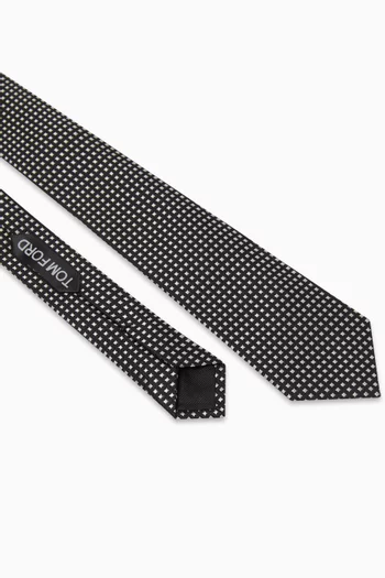 Printed Tie in Silk