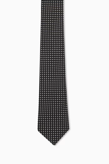 Printed Tie in Silk