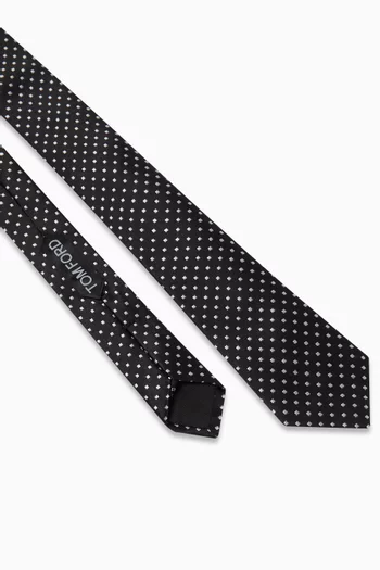 Printed Tie in Silk