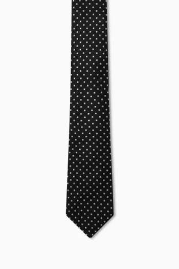 Printed Tie in Silk