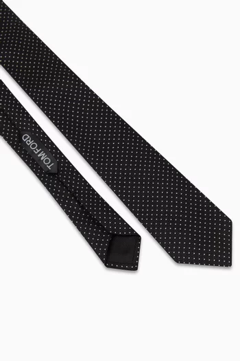 Printed Tie in Silk