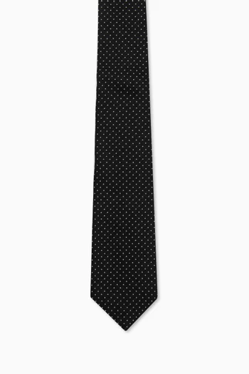 Printed Tie in Silk