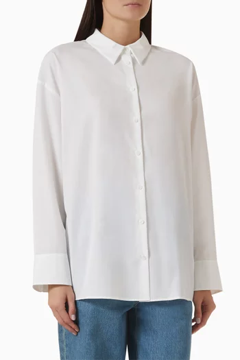 Tilda Shirt in Mercerised Cotton