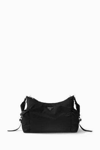 Explore Crossbody Bag in Re-Nylon & Leather