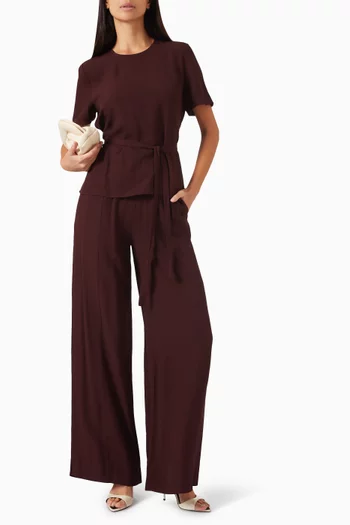 Atheris Top in Crepe