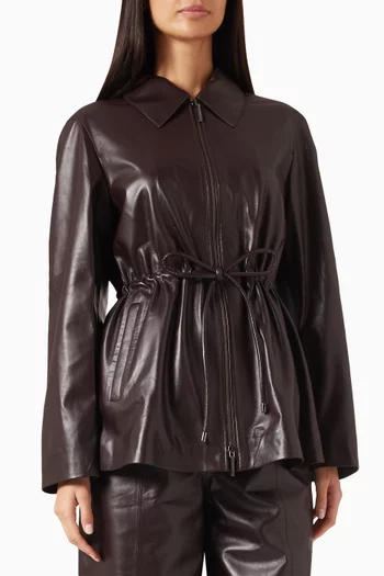 Tullia Jacket in Nappa Leather