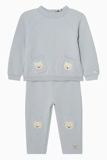 Joek Polar Bears Trousers in Cotton