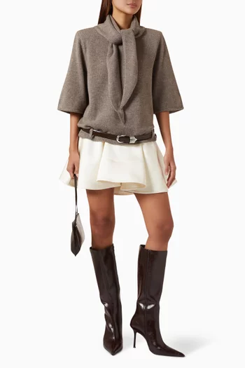 Ella Scarf T-shirt in Knit