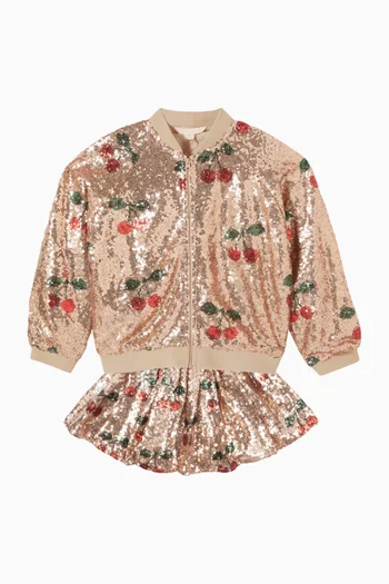Starla Sequin-embellished Skirt