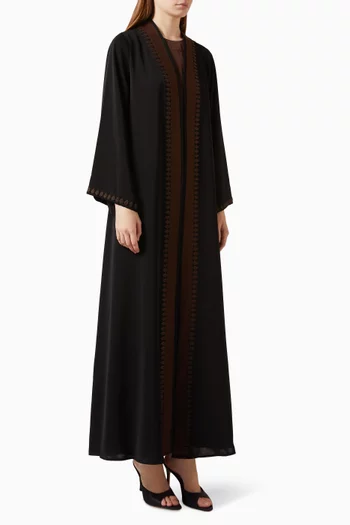 Embroidered Abaya Set