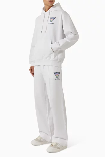 Tennis Club Sweatpants in Cotton-jersey