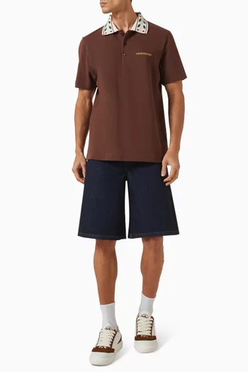 Laurel Polo T-shirt in Cotton-piqué