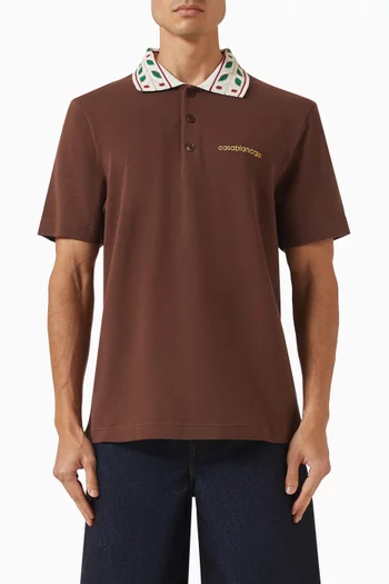 Laurel Polo T-shirt in Cotton-piqué