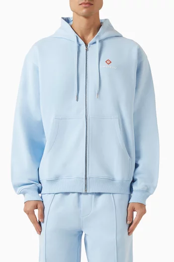 Classic Zip Hoodie in Cotton-jersey