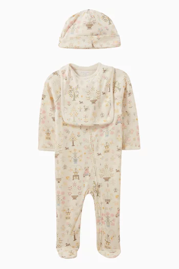 Polo Bear 3-Piece Gift Set in Cotton