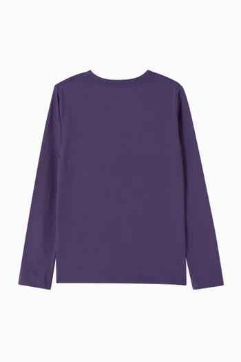 Polo Bear Long-sleeve T-shirt in Cotton-jersey
