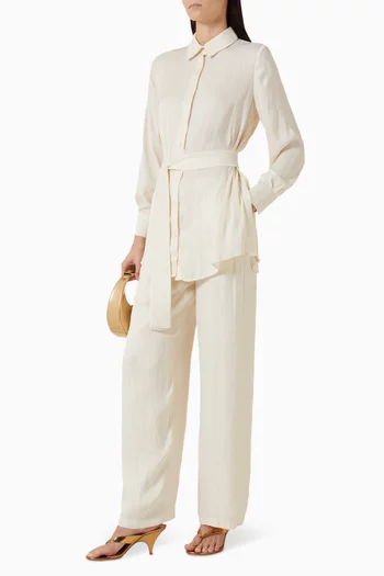 Belted Shirt & Pants