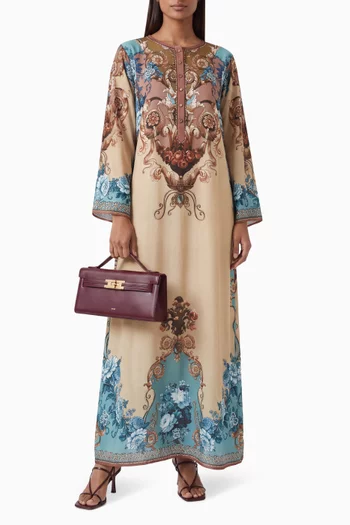 قفطان ديزيريه كريب بمبرج