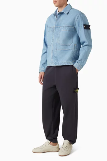 Biker Jacket in Denim