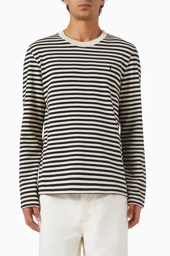 Striped T-shirt in Cotton