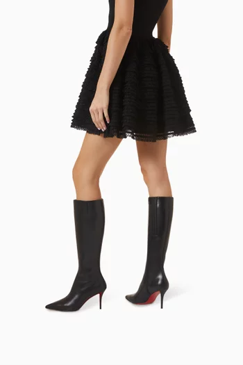 Miss Z 100 Knee-high Boots in Leather